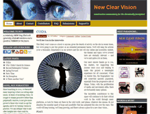 Tablet Screenshot of newclearvision.com